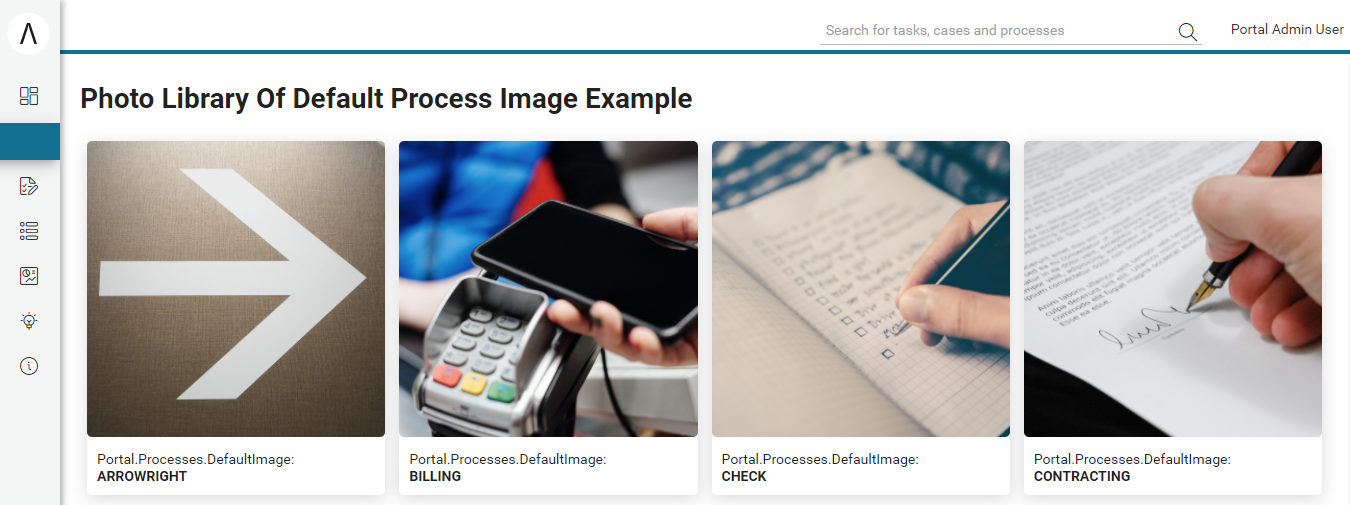Photos of default process images