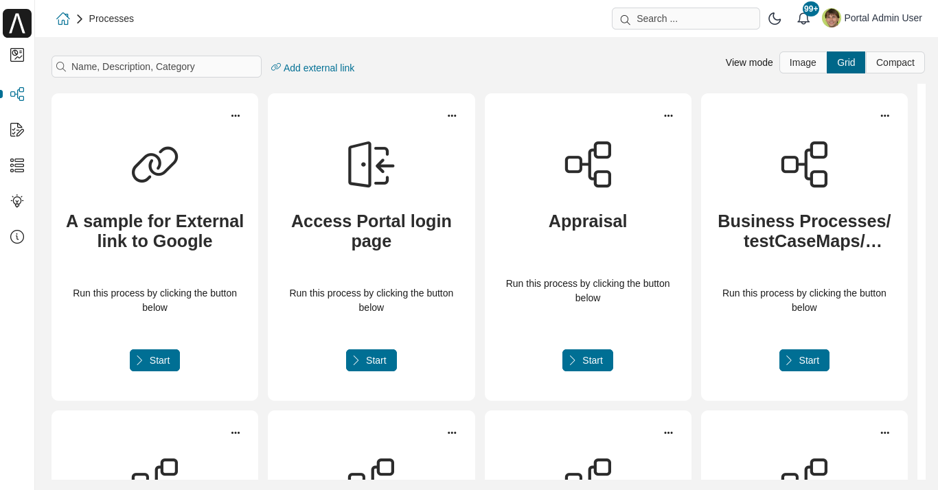 portal-process-grid-view-page