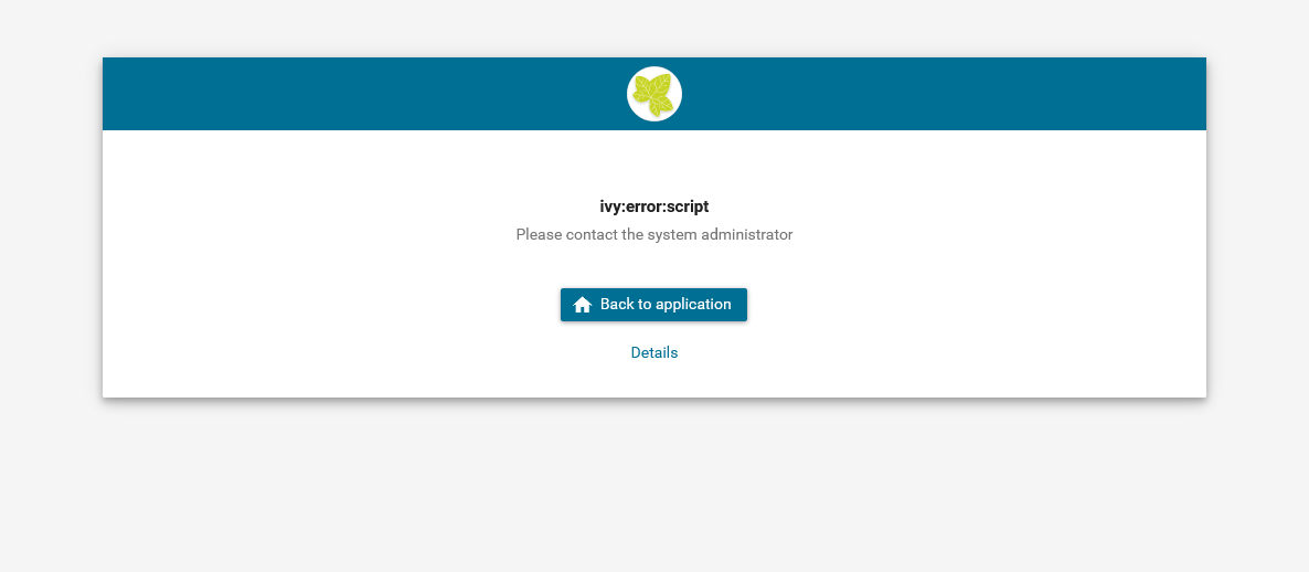 default-ivy-error