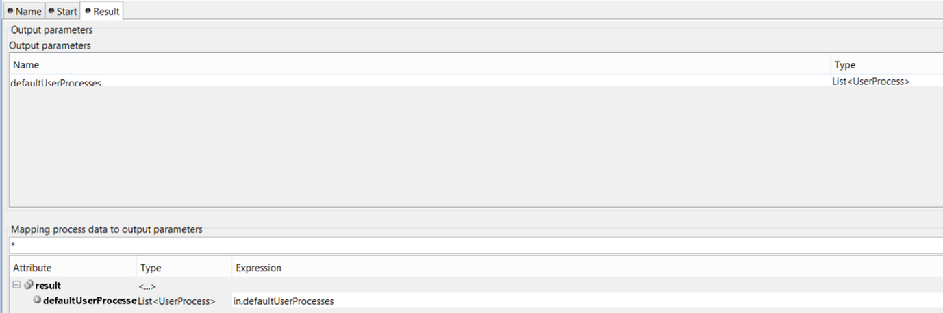 default-process-return