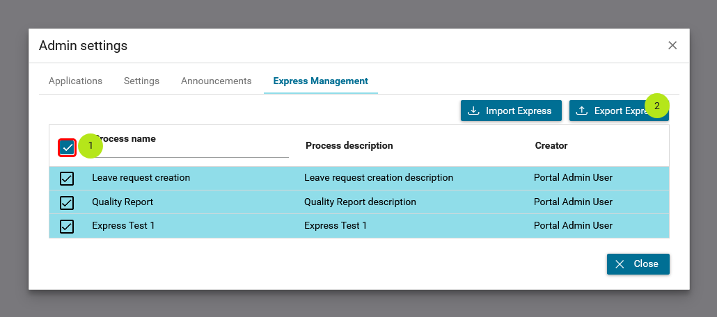 express-export-tab