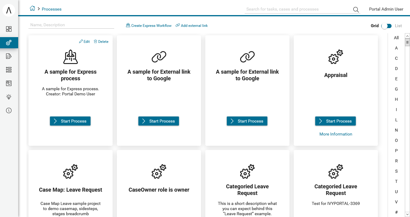 portal-process-grid-view-page