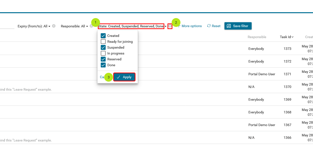 task-filter