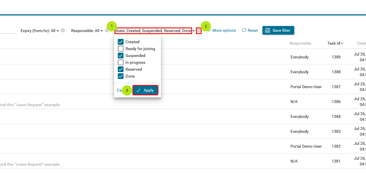 task-filter