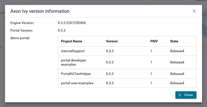 portal-version-information