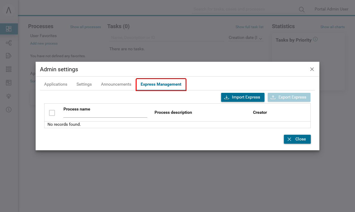 express-management-tab