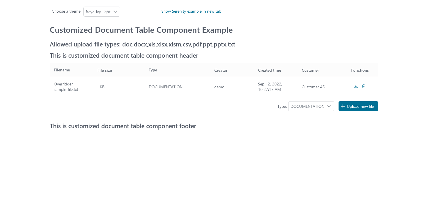 document-table