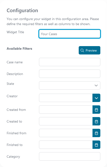 case-list-widget-configuration