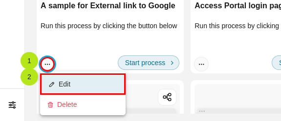 Process List Button Full Process List — Portal Guide dev documentation